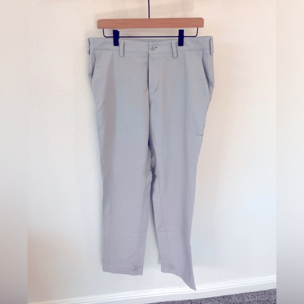 Adidas golf pants loose fit, 33x34, grey
